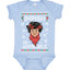 Impish Or Admirable Ugly Christmas Sweater Baby Creeper Boys Girls Infant Bodysuit