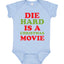 Die Hard is a Christmas Movie Christmas Sweater Baby Creeper Boys Girls Infant Bodysuit