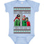 I Triple Dog Dare Ya Merry Story Ugly Christmas Sweater Baby Creeper Boys Girls Infant Bodysuit