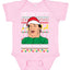 Kevin Home Malone Office Tv Xmas Ugly Christmas Sweater Baby Creeper Boys Girls Infant Bodysuit