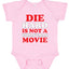 Die Hard is NOT a Christmas Movie Meme Christmas Sweater Baby Creeper Boys Girls Infant Bodysuit