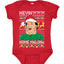 Kevin Home Malone Office Tv Xmas Ugly Christmas Sweater Baby Creeper Boys Girls Infant Bodysuit