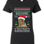 Lisp Believe In Thomthin Thacrifithing Everythin Ugly Christmas Sweater Womens Graphic T-Shirt
