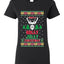 Have A Holly Jolly Christmas Ugly Christmas Sweater Womens Graphic T-Shirt