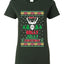 Have A Holly Jolly Christmas Ugly Christmas Sweater Womens Graphic T-Shirt