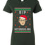 RIP Notorious RBG Ruth Bader Ginsburg Ugly Christmas Sweater Womens Graphic T-Shirt