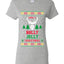 Have A Holly Jolly Christmas Ugly Christmas Sweater Womens Graphic T-Shirt