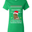 Lisp Believe In Thomthin Thacrifithing Everythin Ugly Christmas Sweater Womens Graphic T-Shirt