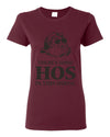 Theres some Hos in this House Ugly Christmas Sweater Womens Graphic T-Shirt