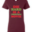 Die Hard is a Christmas Movie Christmas Womens Graphic T-Shirt
