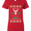 Have A Holly Jolly Christmas Ugly Christmas Sweater Womens Graphic T-Shirt