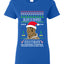 Lisp Believe In Thomthin Thacrifithing Everythin Ugly Christmas Sweater Womens Graphic T-Shirt
