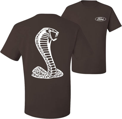 Wild Bobby Retro Ford Shelby Cobra Emblem Tee