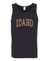 Idaho  Camo Fill Orange Outline Sweater, Men Tank Top
