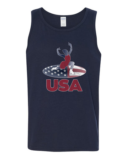 USA Winter Team Sports Fan Collection | USA Skater Sweater, Men Tank Top