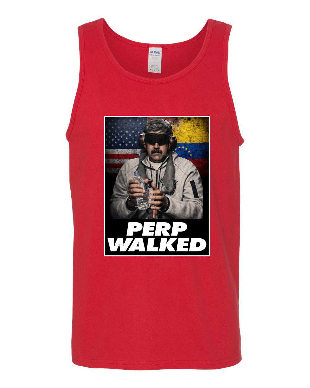 Venezuelan Dictator Maduro Captured Perp Walked Sweater, Men Tank Top