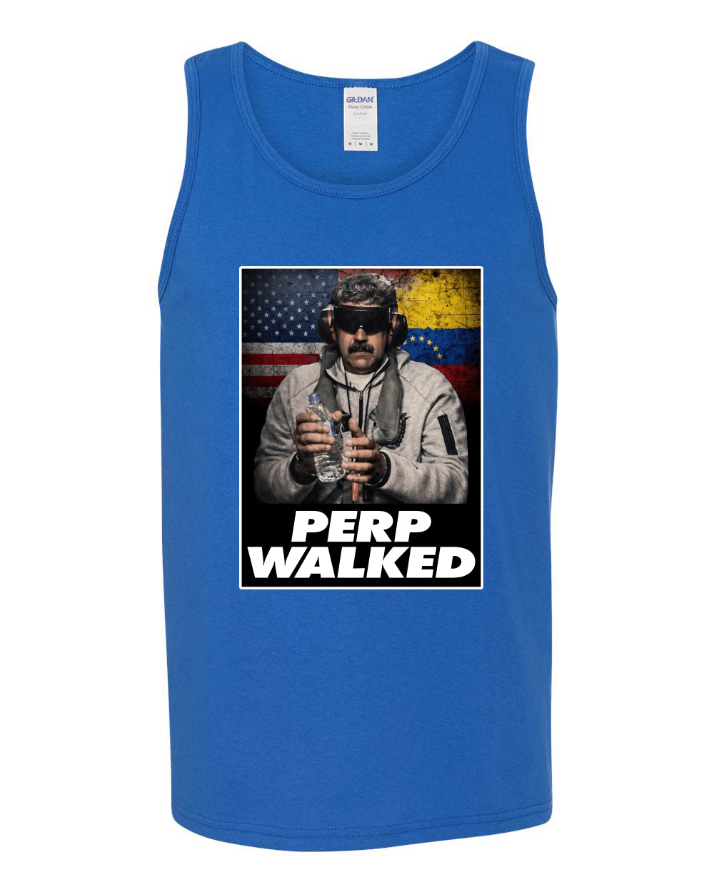 Venezuelan Dictator Maduro Captured Perp Walked Sweater, Men Tank Top