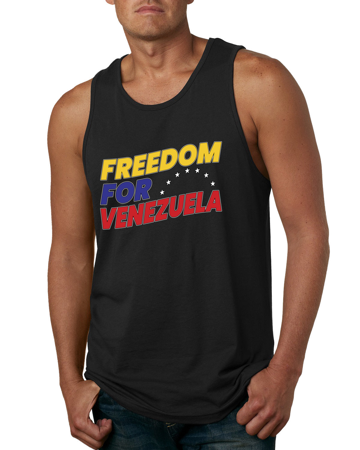 Freedom For Venezuelan Sweater, Men Tank Top