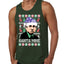 Santa Mike Michael Scott The Office Ugly Christmas Sweater Mens Graphic Tank Top