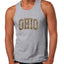 Ohio  Camo Fill Orange Outline Sweater, Men Tank Top