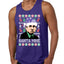 Santa Mike Michael Scott The Office Ugly Christmas Sweater Mens Graphic Tank Top