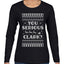 You Serious Clark Christmas Vacation Movie Ugly Christmas Sweater Womens Graphic Long Sleeve T-Shirt