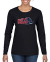 USA Winter Team Sports Fan Collection | USA Snowboarder Sweater, Womens Graphic Long Sleeve T-Shirt