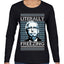 Literally Freezing McConnell Senator  Ugly Christmas Sweater Womens Graphic Long Sleeve T-Shirt