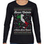 Buon Natale e Felice Anno Nuovo! Merry Christmas and Happy New Year Ugly Christmas Sweater Womens Graphic Long Sleeve T-Shirt