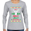 Have A Holly Jolly Christmas Ugly Christmas Sweater Womens Graphic Long Sleeve T-Shirt