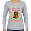 Strike First Strike Hard No Mercy Xmas Ugly Christmas Sweater Womens Graphic Long Sleeve T-Shirt