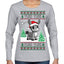 Tuki Tuki Tuki Funny Spanish Music Lyrics Ugly Christmas Sweater Womens Graphic Long Sleeve T-Shirt