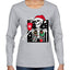When You're Dead Inside But It's Christmas Christmas Womens Graphic Long Sleeve T-Shirt