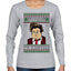 Ho Ho Holy Schnikes Funny 90s Classic Tommy Boy Movie Ugly Christmas Sweater Womens Graphic Long Sleeve T-Shirt