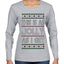 This Is As Jolly As I Get, Funny Humor, Ugly Christmas Sweater Womens Graphic Long Sleeve T-Shirt