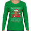 Christmas Spirit I'll Help You Find It Stanley Hudson Ugly Christmas Sweater Womens Graphic Long Sleeve T-Shirt