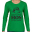 Theres some Hos in this House Ugly Christmas Sweater Womens Graphic Long Sleeve T-Shirt