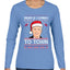 Biden Is Coming To Town Ugly Christmas Sweater Womens Graphic Long Sleeve T-Shirt