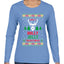 Have A Holly Jolly Christmas Ugly Christmas Sweater Womens Graphic Long Sleeve T-Shirt