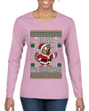 F-CAW-F IT'S CHRISTMAS, Ugly Christmas Sweater Womens Graphic Long Sleeve T-Shirt