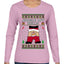 Jingle My Bells, Ugly Christmas Sweater Womens Graphic Long Sleeve T-Shirt