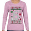 Christmas 6 Meme, Ugly Christmas Sweater Womens Graphic Long Sleeve T-Shirt