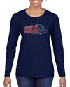 USA Winter Team Sports Fan Collection | USA Snowboarder Sweater, Womens Graphic Long Sleeve T-Shirt