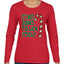 Candy Cane Not Going to Lick Itself Christmas Womens Graphic Long Sleeve T-Shirt
