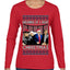 Dreaming of a right christmas conservative crew  Ugly Christmas Sweater Womens Graphic Long Sleeve T-Shirt