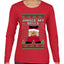 Jingle My Bells, Ugly Christmas Sweater Womens Graphic Long Sleeve T-Shirt
