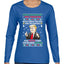 Trump This is the Greatest Ugly Christmas Sweater Womens Graphic Long Sleeve T-Shirt