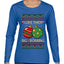 Big and Bobbing, Funny Ugly Christmas Sweater Womens Graphic Long Sleeve T-Shirt