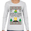 Spread Christmas Cheer Sing Loud For All To Hear Ugly Christmas Sweater Womens Graphic Long Sleeve T-Shirt