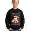 Santa Says 6 7 Numbers Meme Ugly Christmas Sweater For Kids | Unisex Boys Girls Crewneck Graphic Sweatshirt